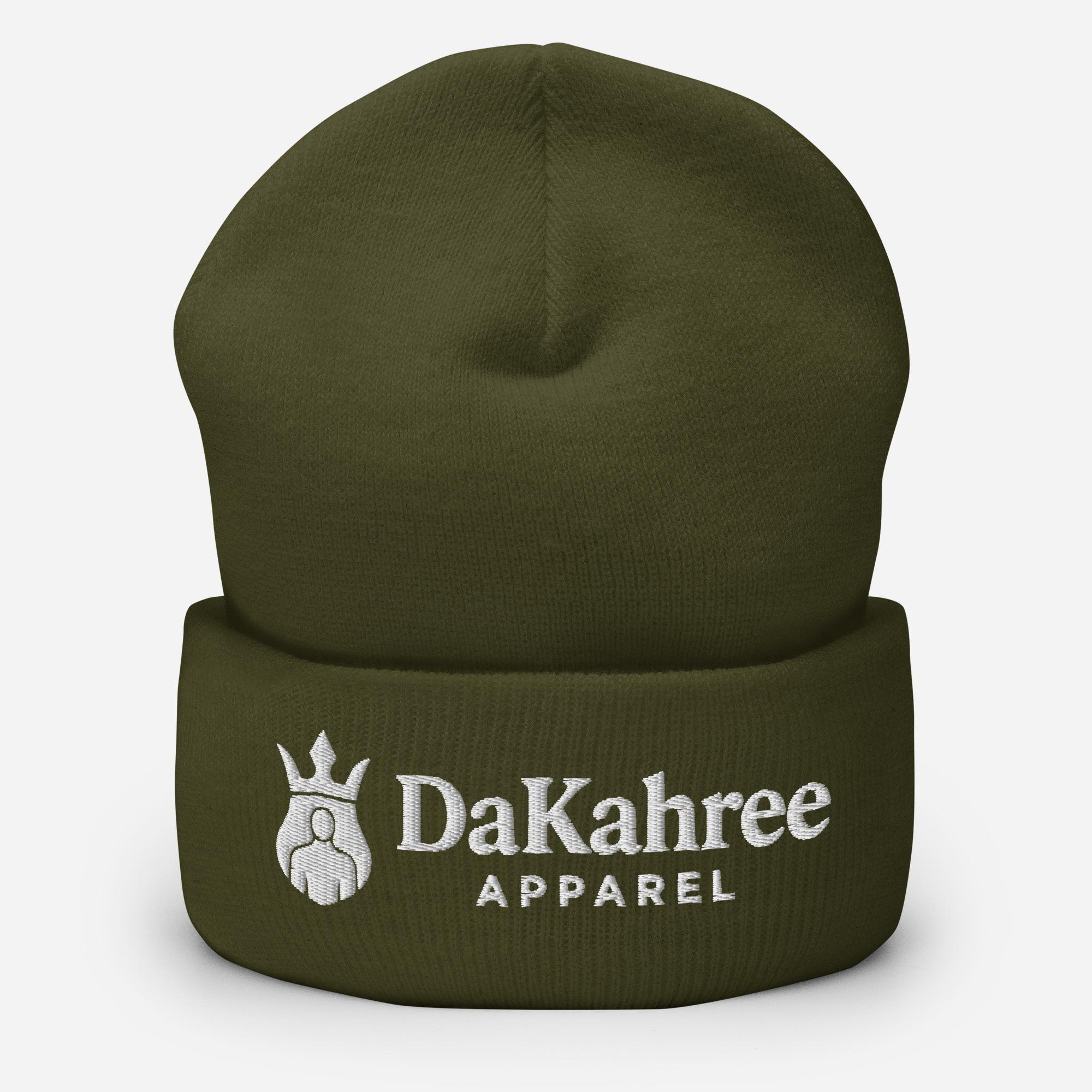 DaKahree: Signature™ – Cuffed Beanie – White